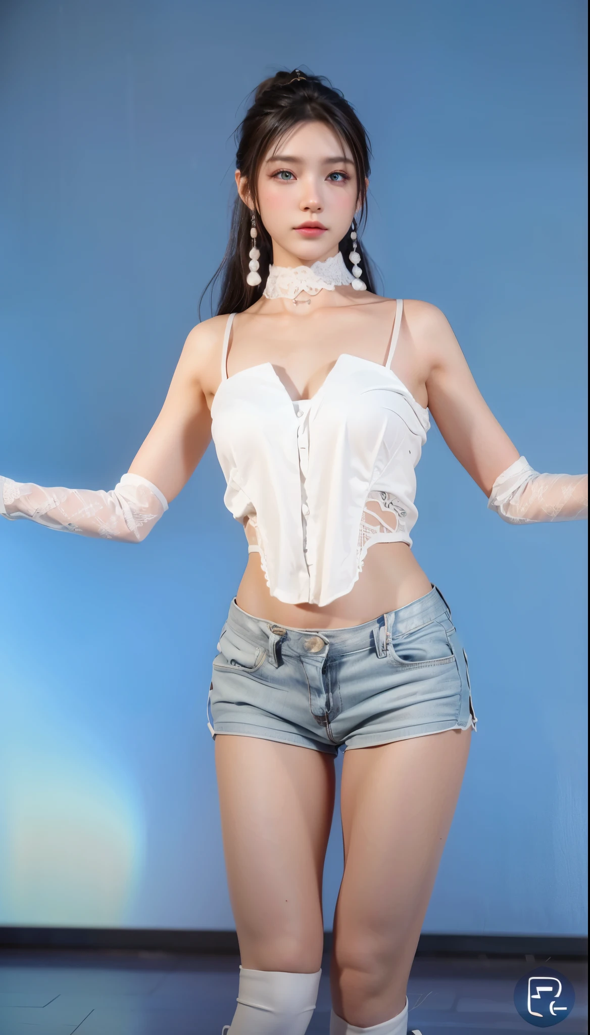 Game art,Best image quality,Highest resolution,8K,(A half-length photo),(portrait),(Head close-up),(rule of thirds),Unreal Engine 5 rendering works,20 year old girl,((Queen)),Eyes are very detailed,(big breasts),Elegant and noble,cinema lights,Ray tracing,Game CG,((3D Unreal Engine)),OC rendering reflection pattern,4K,Ultra-clear,Sensual,translucent lace,Fair and plump figure,pretty face,gloss gel coat,身着华贵礼服的Queen,Crystal Gem Crown,Necklace jewelry,blue eyes,black tattoo(whole body),The tattoo is very three-dimensional,Gorgeous and intricate tattoo designs,Wear white gloves,