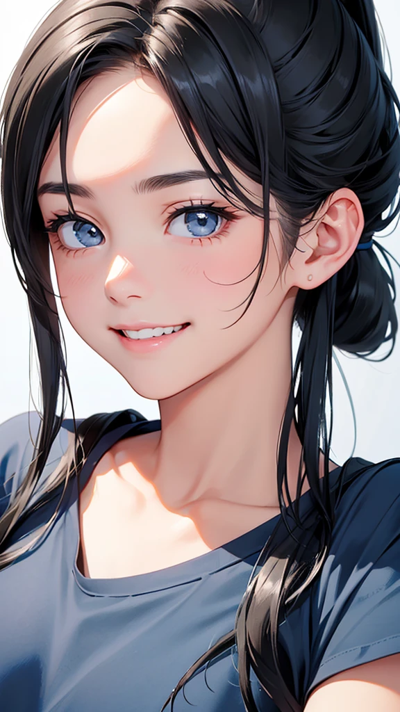 masterpiece, highest quality, One Girl, Thighs, beautiful girl, Small waist, Official Art, RAWphotograph,colorful、Bright lighting、Face Light, Ultra-realistic, High resolution, photograph, Sharp focus, Highly detailed eyes and face,Symmetrical face, whole body、Large Breasts、Long Hair、チラリと見えるThighs、Beautiful cleavage、bride、smile、lipstick、Twin tails、White tennis wear、whole body、serve