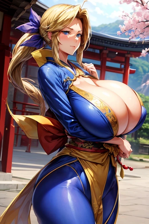 ((woman,(huge breasts:1.8), very red lips,huge breastsを強調,big ass,thin waist,long legs,Are standing,greenish blue eyes)) 8K(((japanese costume,kimono,european style costume,Tight fitting clothes,Clothes that fit tightly to the body,Clothes that show off your body lines))) 8K(((((anime style face,(anime style faceの描写しっかり)) 8K(((Clear body lines,Tight-fitting clothing,Clothes that show off your bust,胸のラインがはっきりTight-fitting clothing))) 8K(((break,break顔,handsome face,A dashing face,There are cherry blossoms,The wind is blowing))) (1 girl:1.2), alone, Hime cut,伝統的なjapanese costume, soft smile