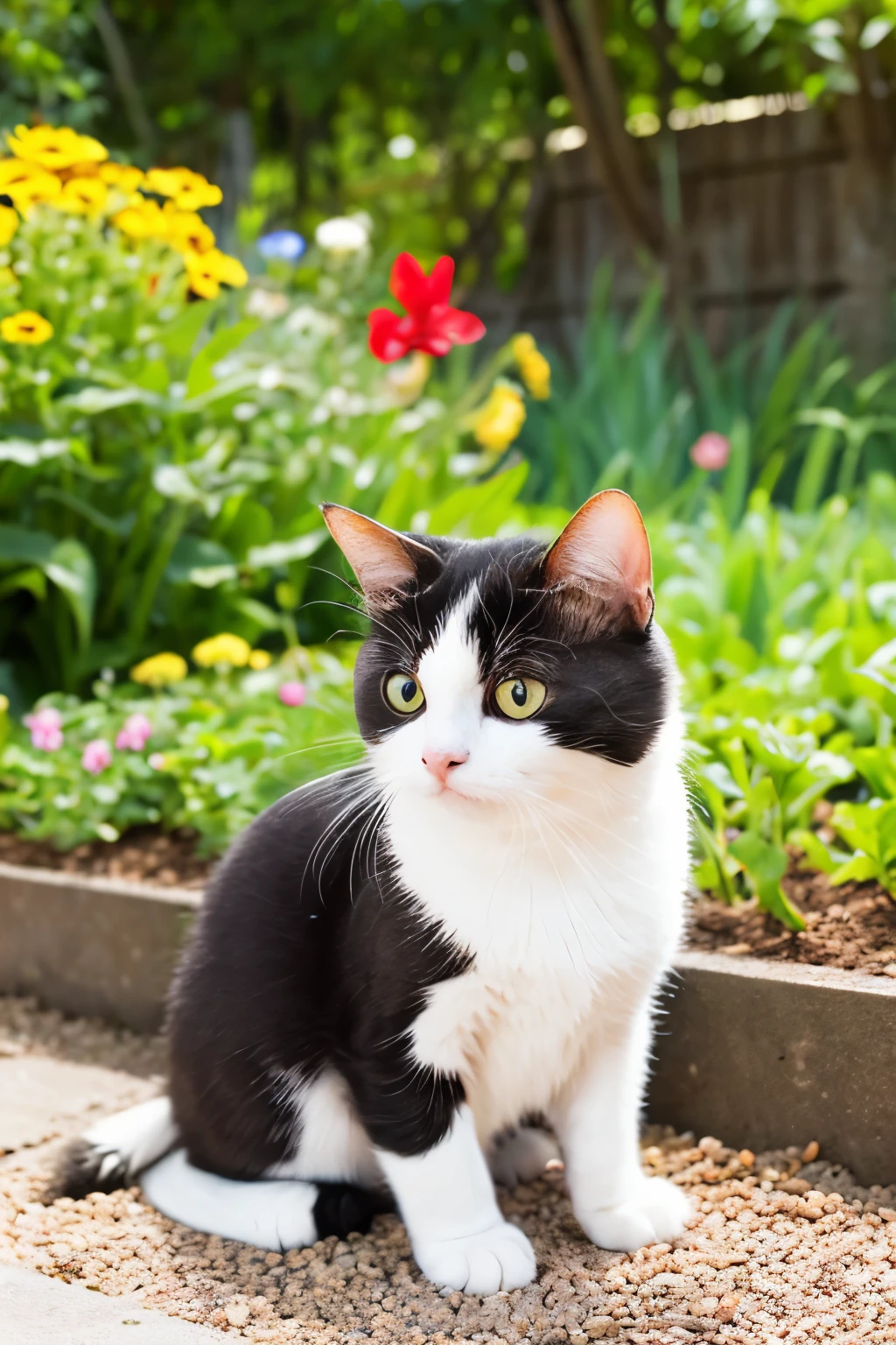 garden beach Asahi Cat