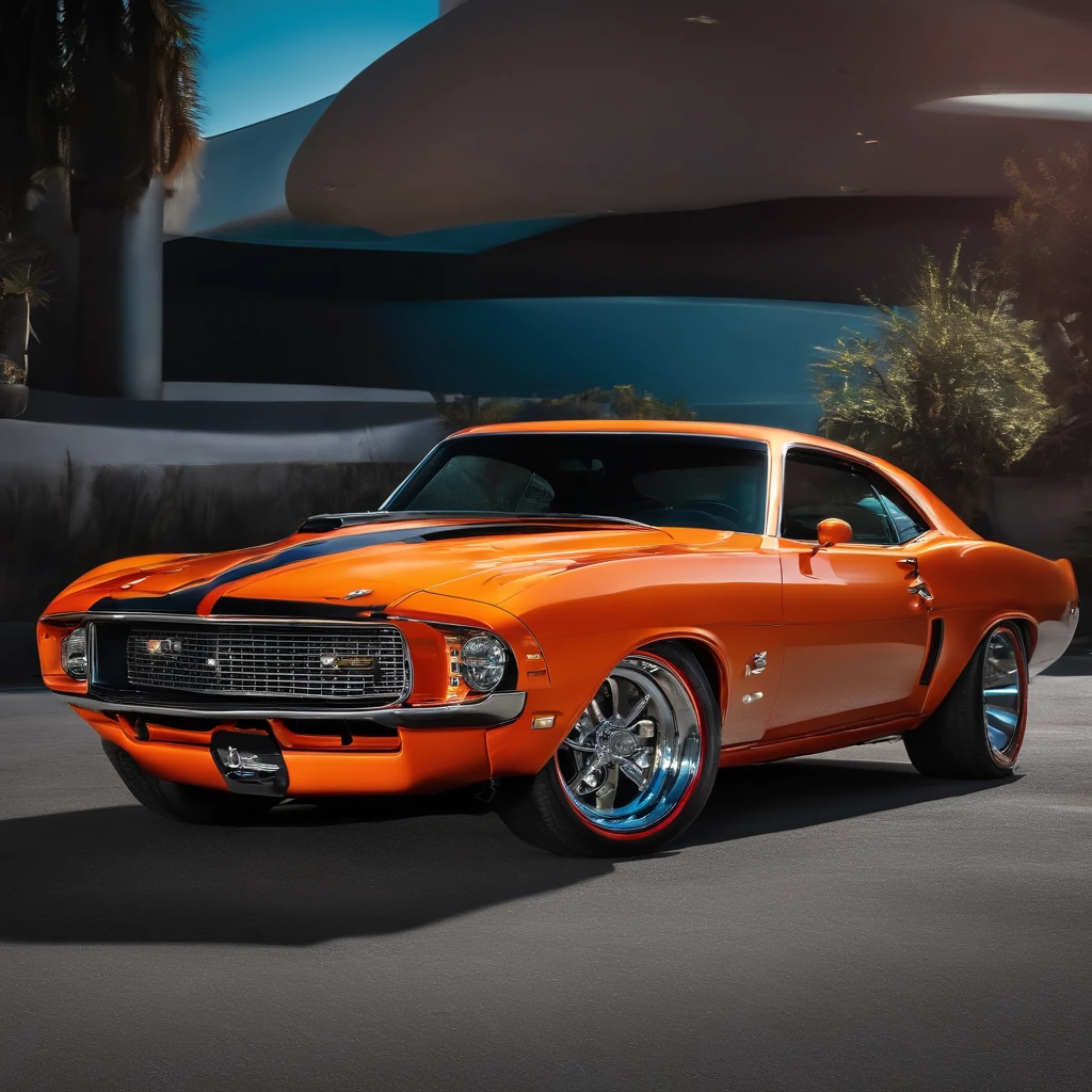 Super exotic musclecar