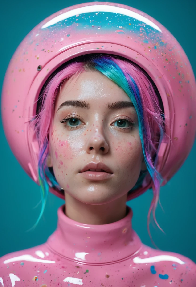 8K, ARTISTIC photogrAphy, best quAlity, mAsterpiece: 1.2), A (potrAit:1.2) Don Bluth Style ASTRONAUT nude pink Toon Doll, full body RAW candid cinema, cyan hair, 16mm, color graded portra 400 film, remarkable color, ultra realistic, sad admosphere, dark lighting, oppressive atmosphere, depressive colors, kodak portra 400, photograph,r, Natural Light, Pinhead lighgts, blur reflection, Brush Strokes, Smooth, abstract, Splatter, Oil On Canvas, rainbow colors, fractal isometrics details bioluminescens : a stunning realistic photograph of wet bone structure, 3d render, octane render, intricately detailed, titanium decorative headdress, cinematic, trending on artstation | Isometric | Centered