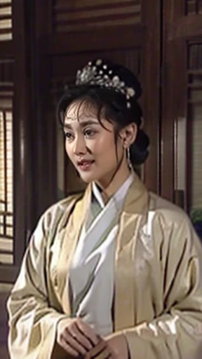 NSFW,perfect face,Suikoden,Lady Lin,,Beautiful costumes with traditional designs,Dirty with dust and mud,Her clothes have been stripped off and she is naked.,big 、big areola、full nude、Pubic hair bladder,full_body,Cloudy white semen overflows from the female genitals、ancient chinese traditional mansion