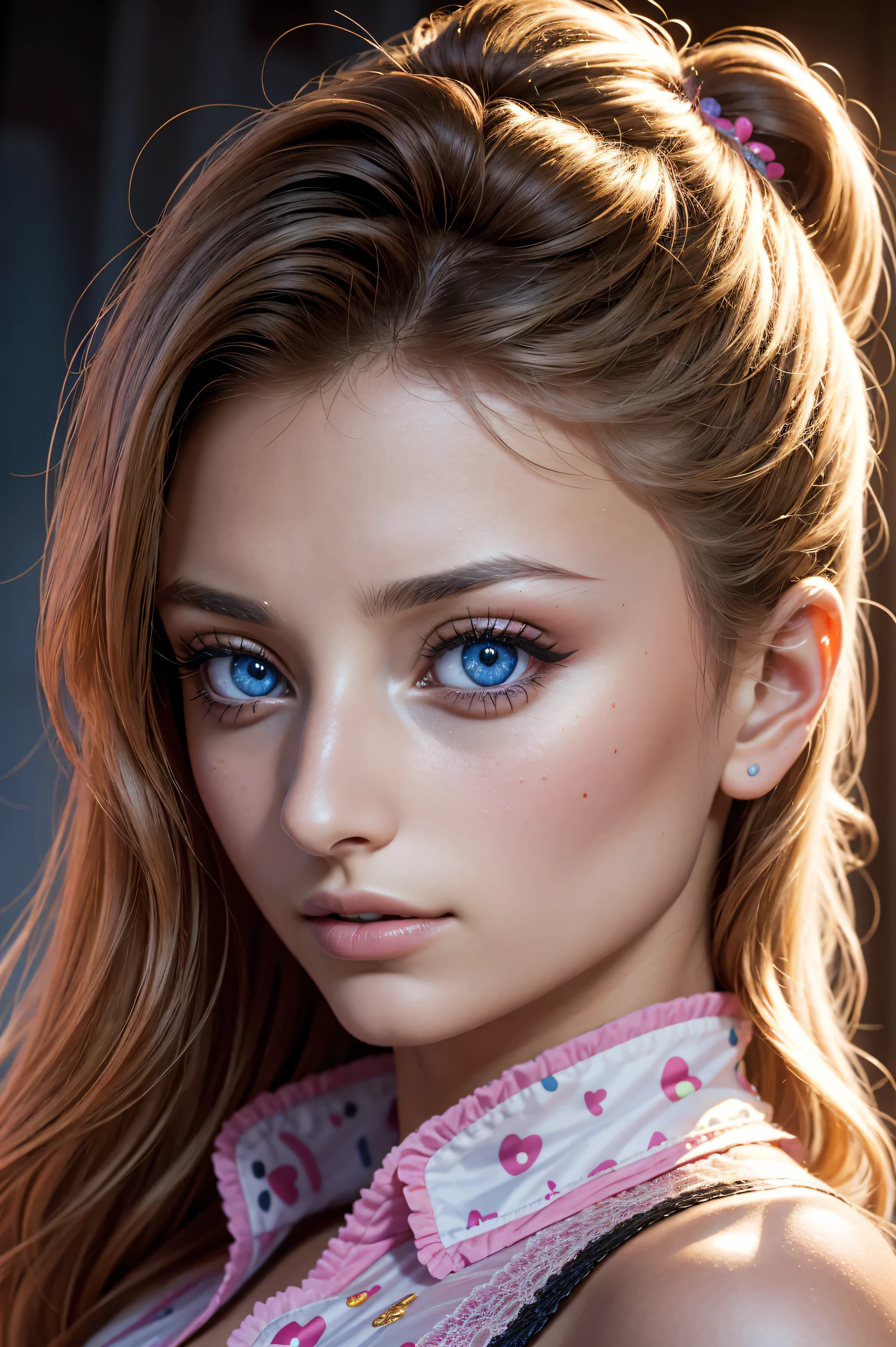 Aly Michalka, wearing hello kitty costume transparent. professionally retouched, soft lighting, realistic, smooth face, perfect eyes, sharp focus on eyes, 8 k, high definition, insanely detailed, intricate, elegant. against the background of the Disney castle.