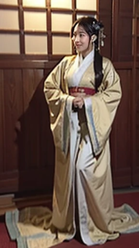 NSFW、perfect face、Suikoden、Lady Lin、Beautiful costumes with traditional designs,Taking off clothes、big 、big areola、full nude、Pubic hair bladder,full body、ancient chinese traditional mansion