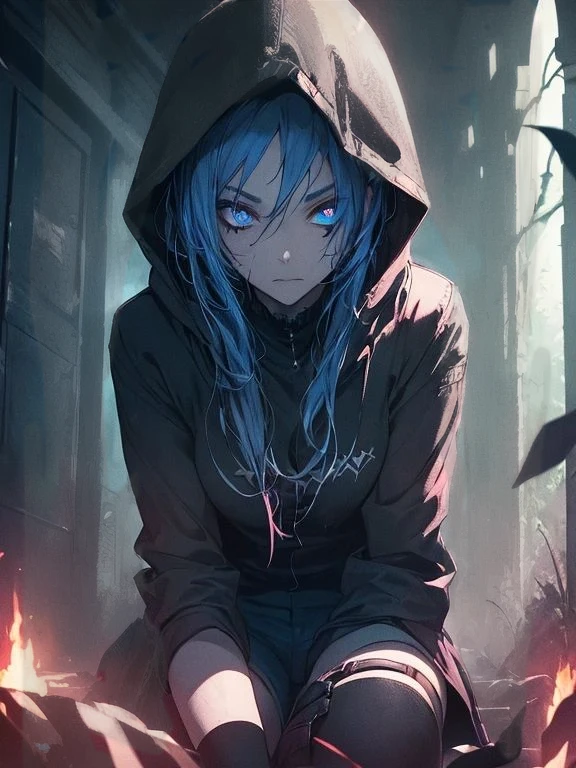((masterpiece, highest quality, Super detailed, High resolution)), alone, beautiful girl, shining eyes, perfect eyes, , black white gold theme,