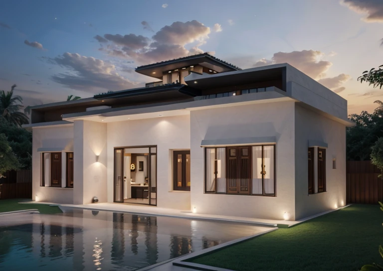 luxirous house,