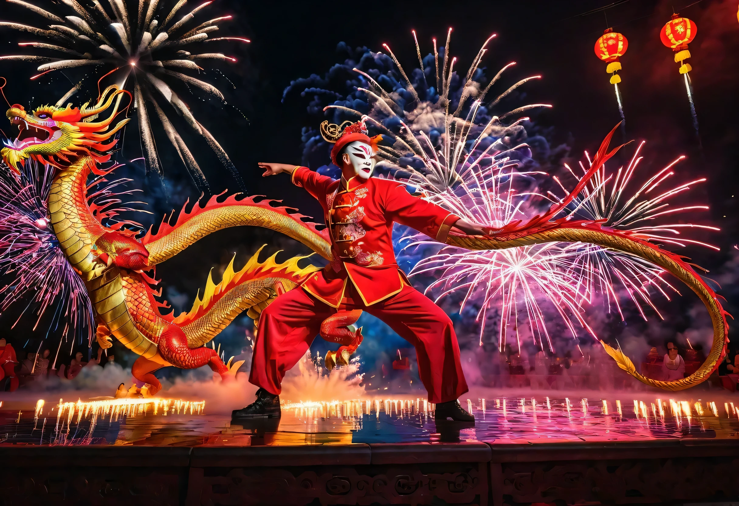 Portrait photography，Peking Opera masks， mask， Photos taken with Nikon D750，raw,8k