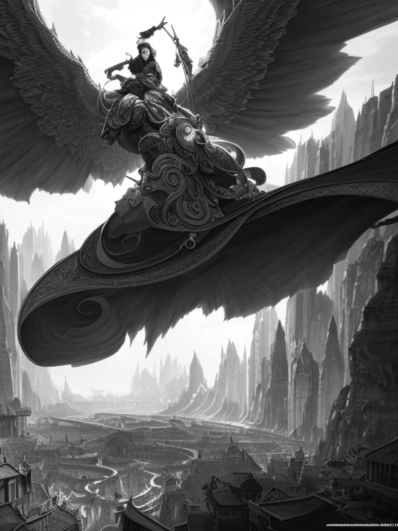 charcoal pencil drawing, black and white drawing, 4k, artwork, Best quality, (extremely detailed 8k CG unit wallpaper), (Best quality), (best illustration), (best shadow), absurdities, realistic lighting , (Abyss), beautiful detailed glow, art by PeterMohrBacher,