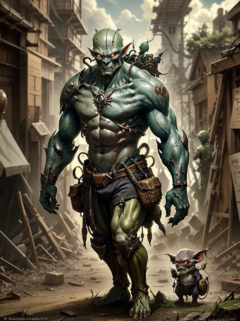 goblin, character fantasy, photography photorealistic 