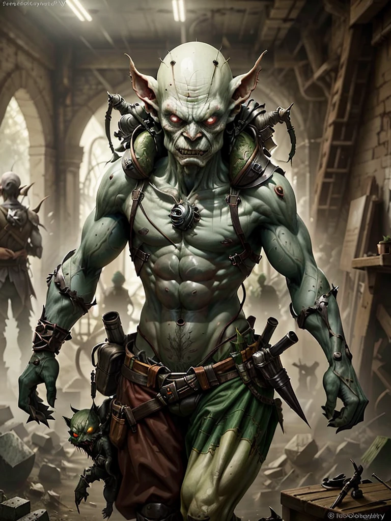 goblin, character fantasy, photography photorealistic 