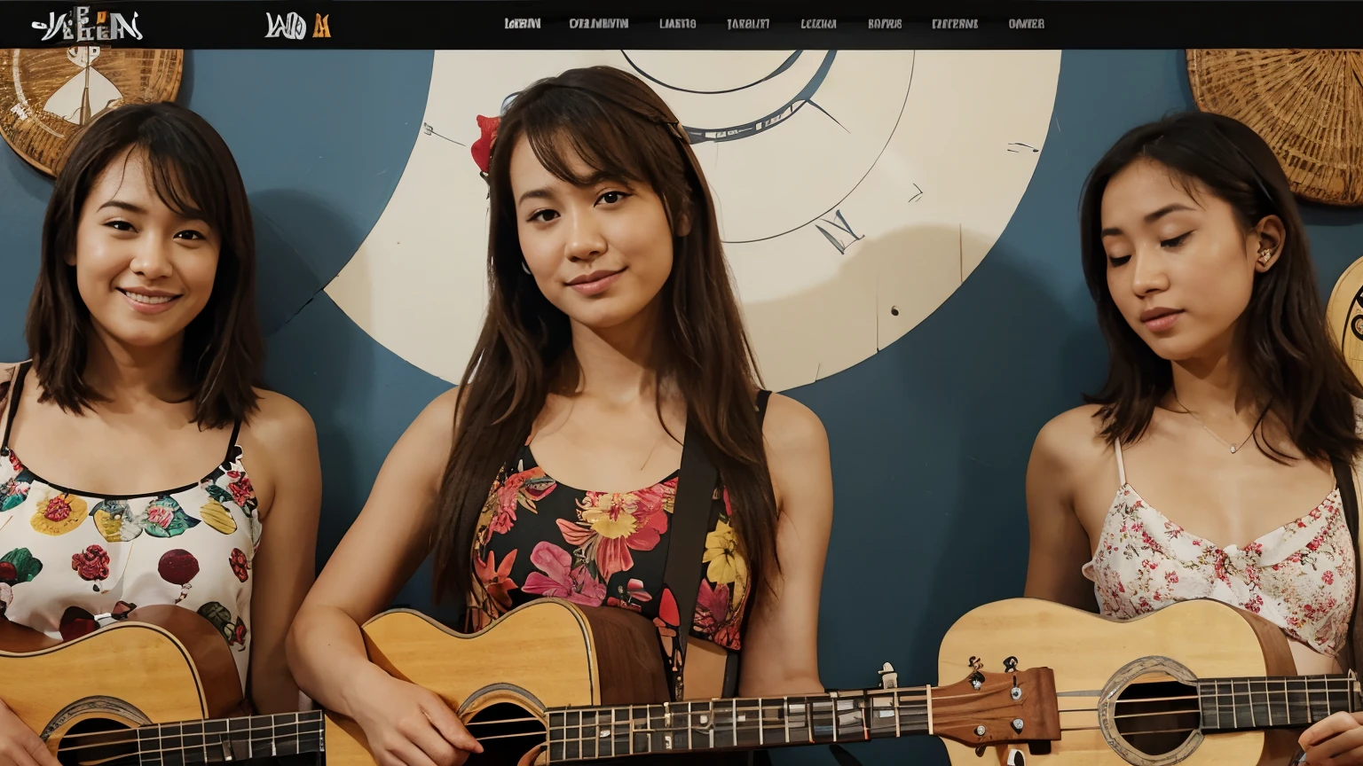 ukulele theme website banner
