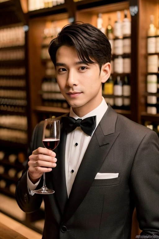 Grand cocktail party,Push the cup to change the lamp,Handsome guy and beauty