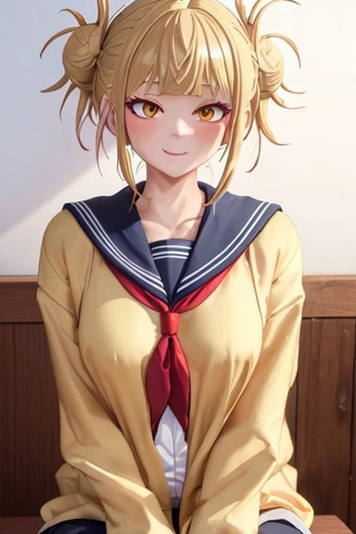 masterpiece, highest quality,1 girl, alone, Stagnation, red bow, bow, long hair, hair bow, Ainu costume, alone, hair band, black hair, fingerless gloves, short sleeve, gloves, sash, bangs, red hair band, chest, brown eyes, white pants, kimono, masterpiece, light smile, (figure: 1.5), run towards the viewer
