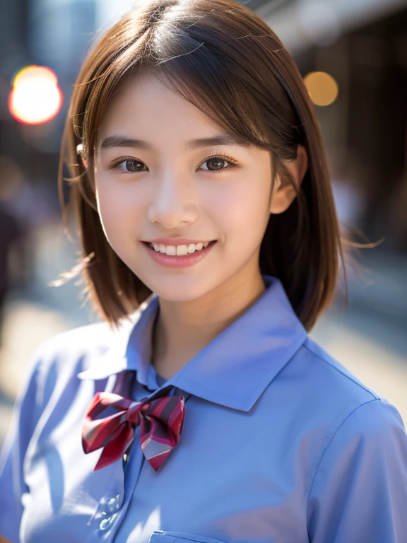 Woman Are standing On The Side Of The Street、young asian woman、beautiful woman pictures、japanese model、with a beautiful young woman、60mm Portrait、color photo portrait 4k、soft portrait shot 8k、 girl、smile、(8K、Raw photo、highest quality、masterpiece:1.2)、(realistic、Photoreal:1.37)、Super detailed、
1 girl、cute、alone、beautiful detailed sky、Detailed cafe、night、Are standing、date、(Red nose)、(laughter:1.1)、(closed your mouth)、B cup breasts、魅惑的なsmile、nightの遊園地、Merry-go-round、professional lighting、Sony α7R4、Zecy 50mm F1.8、
medium breasts、Beautiful eyes in every detail、(collared shirt:1.1)、A bow tie、Hort Hair:1.2)、floating hair、smile、smile、13 year oldail,
