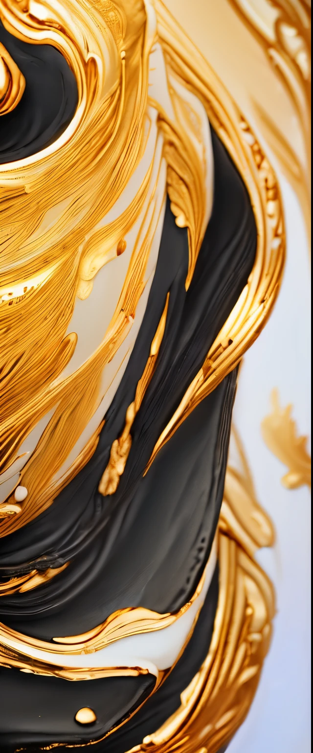 (Gold leaf art:1.5),((masterpiece, highest quality, Highest image quality, High resolution)), ((Extremely detailed CG unified 8k wallpaper)), a black and gold painting of a moon goddess with lotus flowers, (intricate classic art, Monochrome, black and gold only, Gold folding screen, folding screen painting:1.8), gracefully upon a lotus, thailand art, moon goddess, wood block print, a stunning portrait of a goddess, with lotus flowers, goddess art, goddess of love and peace, contented female bodhisattva, dmt goddess, sacred feminine, goddess of the hunt and the moon, (Gold Leaf Art:1.5),