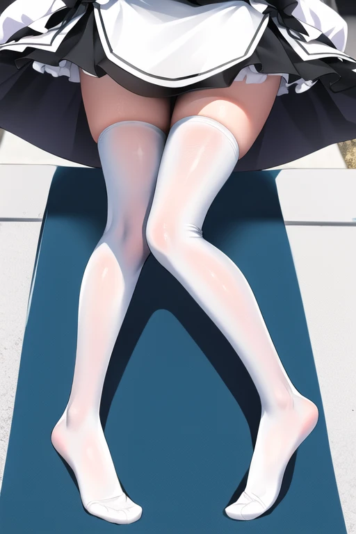 White Stockings Real People