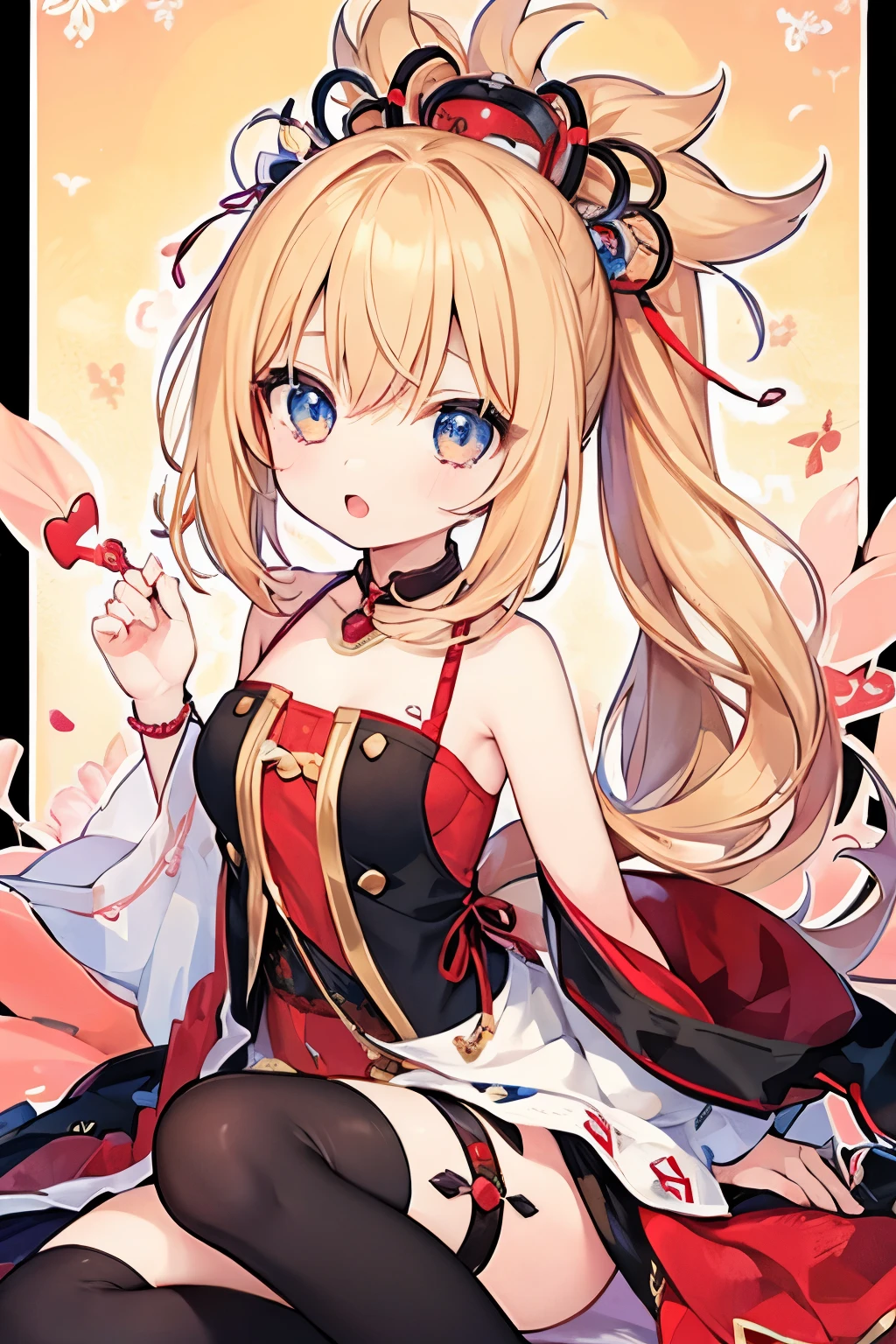 NSFW,Very beautiful and shining eyes、shining eyes、((1 girl))、small breasts、big mouth、childish clothes、***************,highest quality, masterpiece, High resolution, alone, {yoimiya_Genshin:1.15},young, blonde_hair, 前hair, hair_ornament, ponytail, 1 female、、masterpiece、highest quality、Accurate、Oiran、provocative pose、tongue、Big eyes、spread your legs、I can see the whole body、masterpiece, highest quality, High resolution, get used to it, teenage girl，ボサボサのhair，sexy，have a tattoo，attraction，Heartwarming，Heart rate，cropped shoulder，