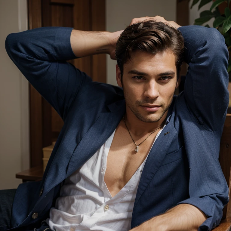 Stylish, handsome man