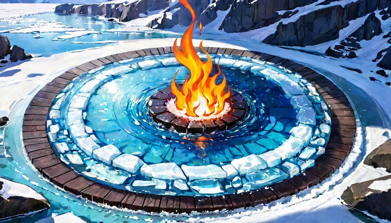 burning ice