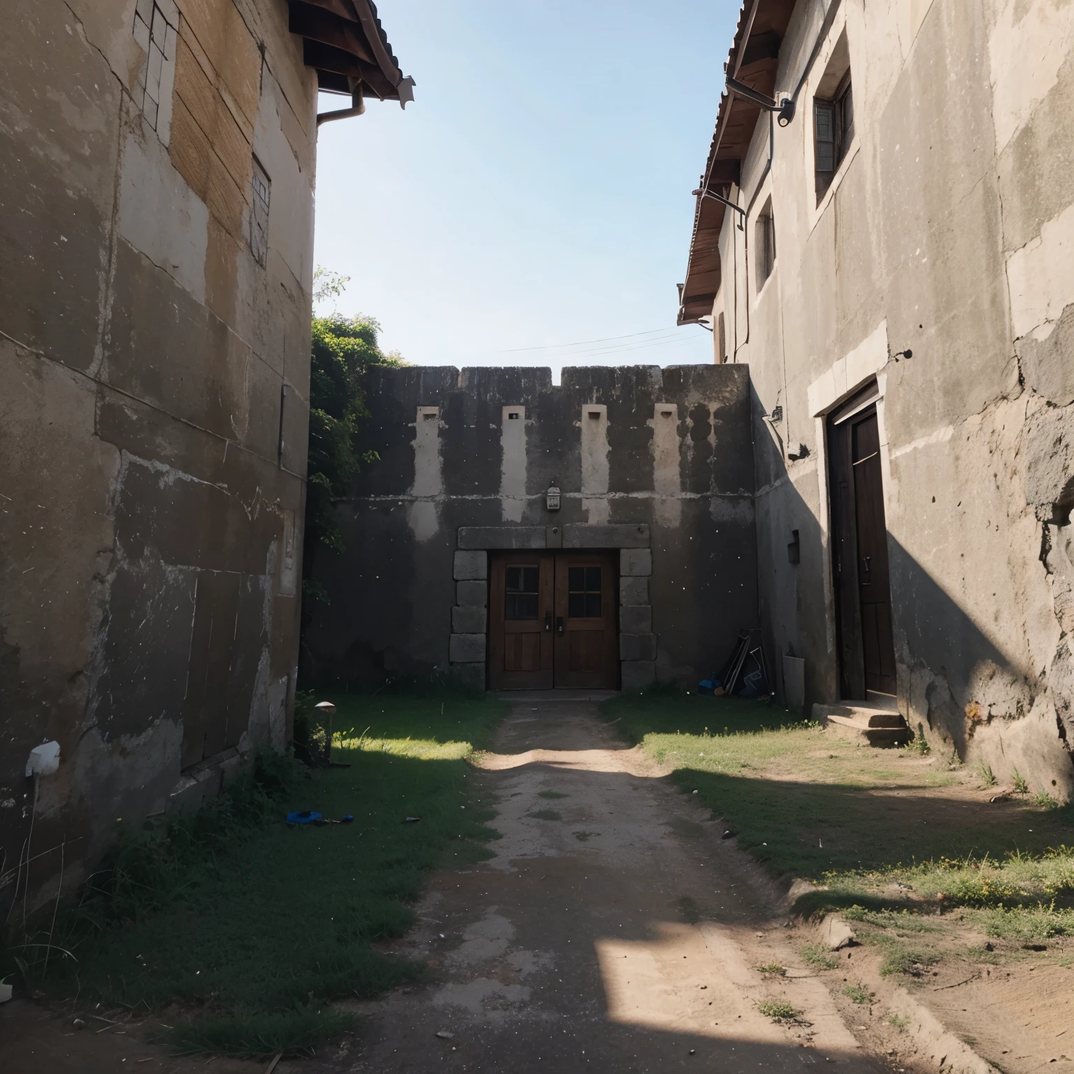 Photo of the fortress foundation
