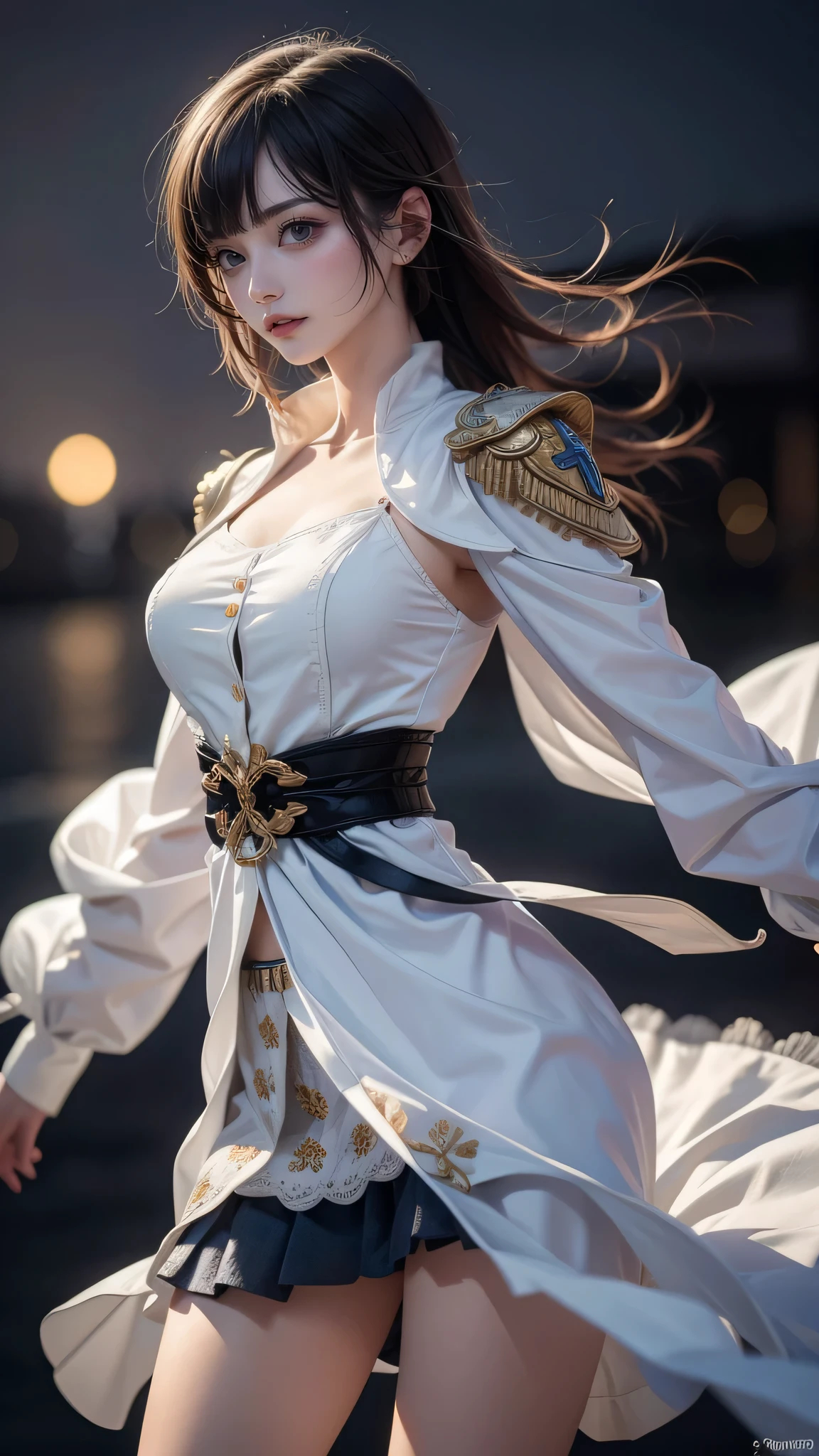 high school girl,(random dance pose),(Highest image quality, (8K), Ultra-realistic, Best Quality, High quality, High Definition, high quality texture, high detailing, Beautiful detailed, fine detailed, extremely details CG, Detailed texture, realistic representation of face, masterpiece, presence)