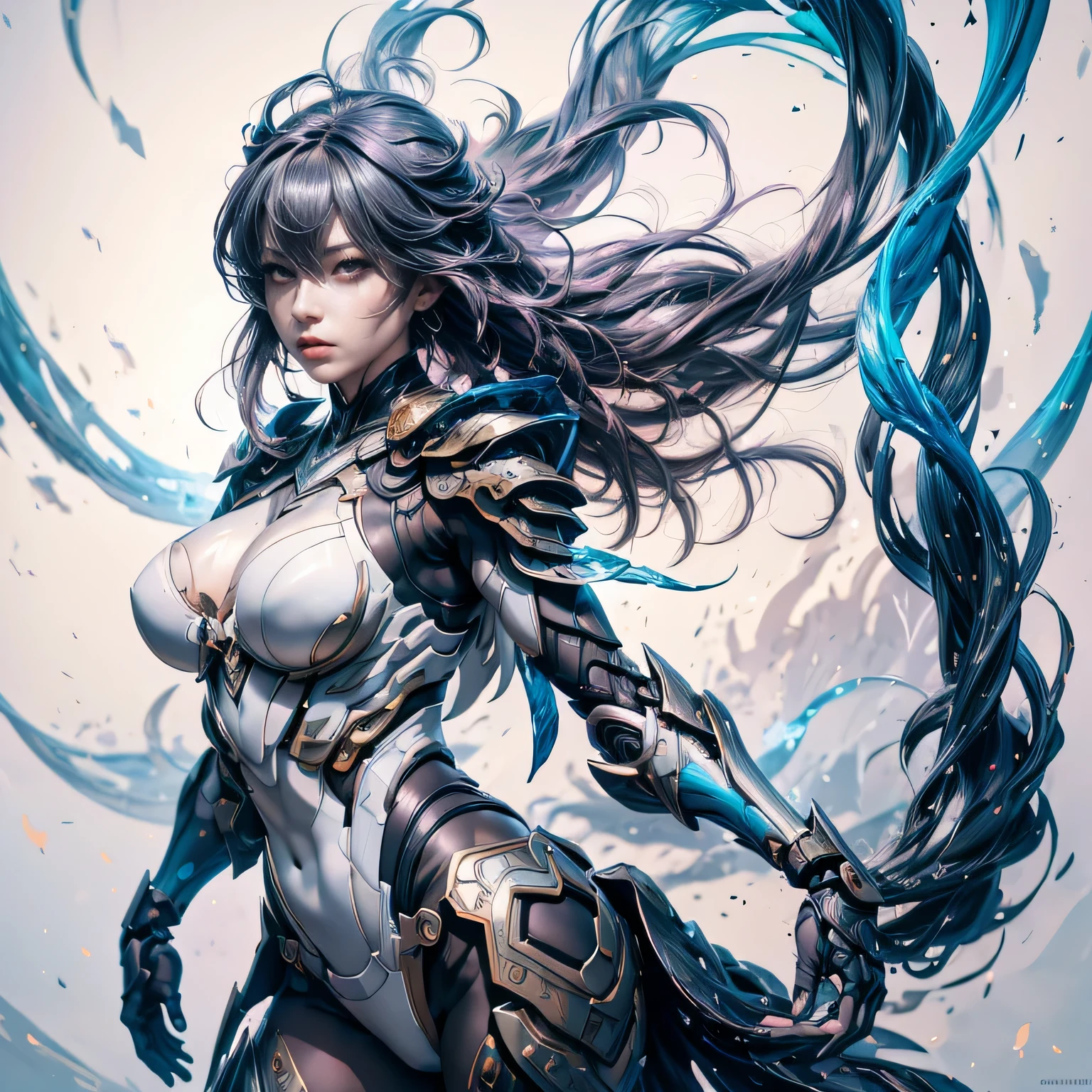 polygon art、Quantum entanglement、double exposure、 (polygon art)、fantastic background、Minimalism, Color Field painting, by Alfons Mucha,stardust、 high details, textured skin、Face decoration、Digital, figure, Mechanical Armor、Digital art, Digital painting, Anime art wallpaper 4k, Anime art wallpaper 4k, Anime art wallpaper 8k, 4k detailed Digital art, rossdraws color vibrant, 8k hd wallpaper Digital art, jen b art el, 8k high quality detailed art, 4k highly detailed Digital art, Digital artwork 4 k