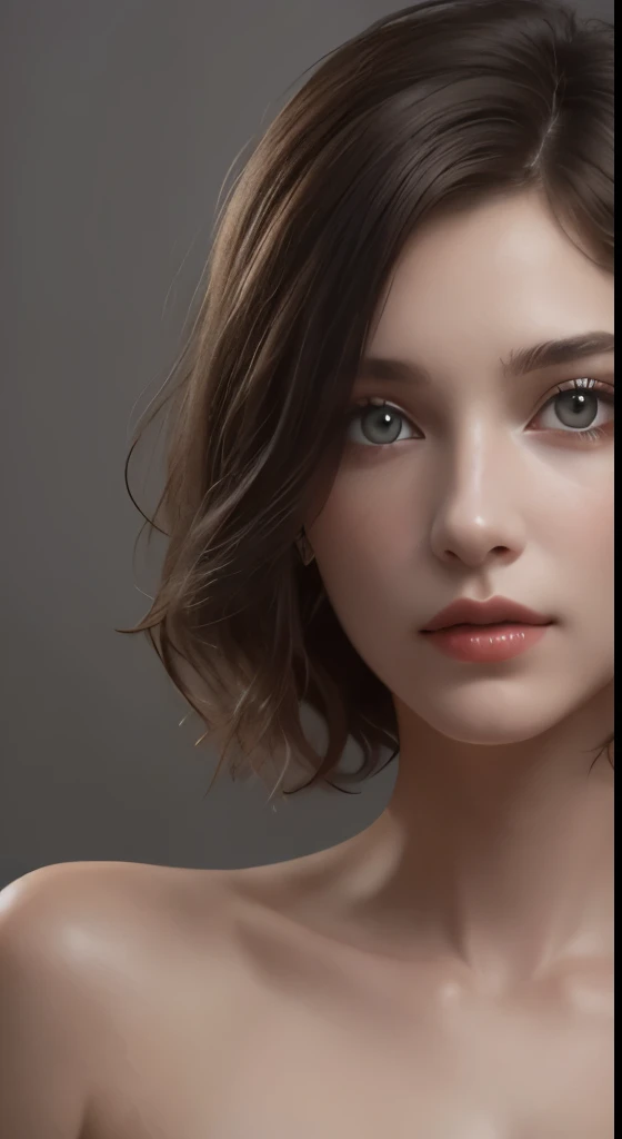 (face closeup:1.0) photo of (CR-AlexandraD4ddario-v11-jjonahjameson:0.95) as a (young:1.0) woman, (oiled shiny skin:1.0), (slick undercut hair:1.2),
(8k uhd:1.0), (best quality:1.0), (masterpiece:1.0), (sharp focus:1.0), grey background,