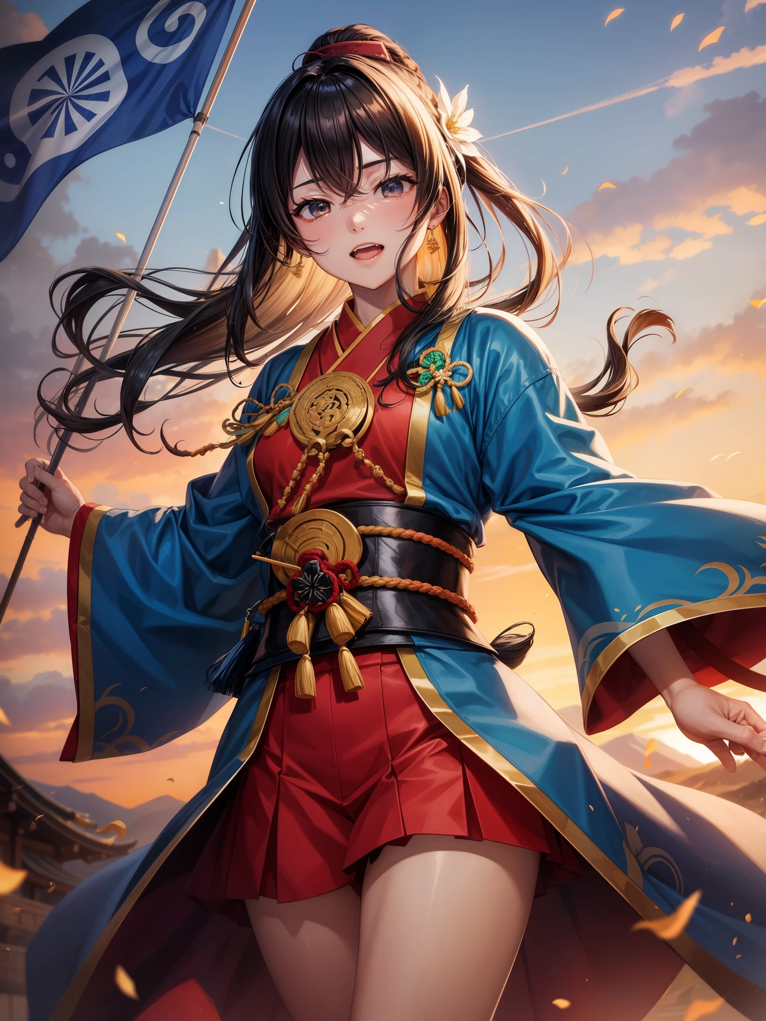 Furin Volcano(Furinkazan)teeth、The flag of Takeda Shingen, the Sengoku lord of Kai(Banner)It is said to have been recorded in「As fast as the wind、Xu Rulin、Invasion like fire、motionless as a mountain」It is a common name for、其As fast as the wind: Its speed is as fast as the wind.、 其Xu Rulin: It is as quiet as a forest.、 Invasion like fire: Invasion is like fire、 motionless as a mountain: Like a mountain that does not move、 It's hard to know: It's difficult to know, like a shadow、 Moving like thunder: Movement like thunder、 The exiles: Plundering the towns and dividing the people、 Enlarging territory and sharing profits: Expand the land and share the profitove with authority: Acting for the sake of rights。 「Furin Volcano」teeth、いざ戦争となった場合の動きを示すための言葉It is、動くべき時にteeth風のように迅速に、動くべきでない平常時にteeth林のように静観し、いざ行動を起こすときにteeth烈火の如く侵攻し、守るべき時にteeth山のようにどっしりと構えるよう、It is a warning to be flexible and respond according to the situation.。 By extension、「How to deal with things」In、It is an idiom that means to act appropriately according to the time and situation.。現代Inteeth、It is also sometimes used by business owners.。 孫氏の教えの要teeth序文の「兵teeth詭道なり」It is、「人teeth城、人teeth石垣、人teeth堀、情けteeth味方、仇teeth敵なり」This represents Takeda Shingen's policy of making extensive use of diplomacy and strategy.。