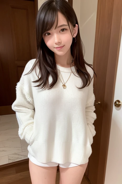 Photo quality,Masterpiece,Realistic,( cute Japanese girl:1.9),(Detailed young face,whole body:1.9),(Very embarrassed look:1.9),(Thin legs,whole body:1.9),((Wear cute clothes:1.9)),(Spread your legs to show your inner thighs),((Straight Hair:1.9)),((Inner thigh visible:1.9)),((Dkroopy eyes:1.9)),((Body type of a 15 year old Tits:1.9)),(Cute hairstyle:1.9),((Skinny Legs)),Very pale skin,Show your forehead,Detailed body,Detailed hands,No makeup