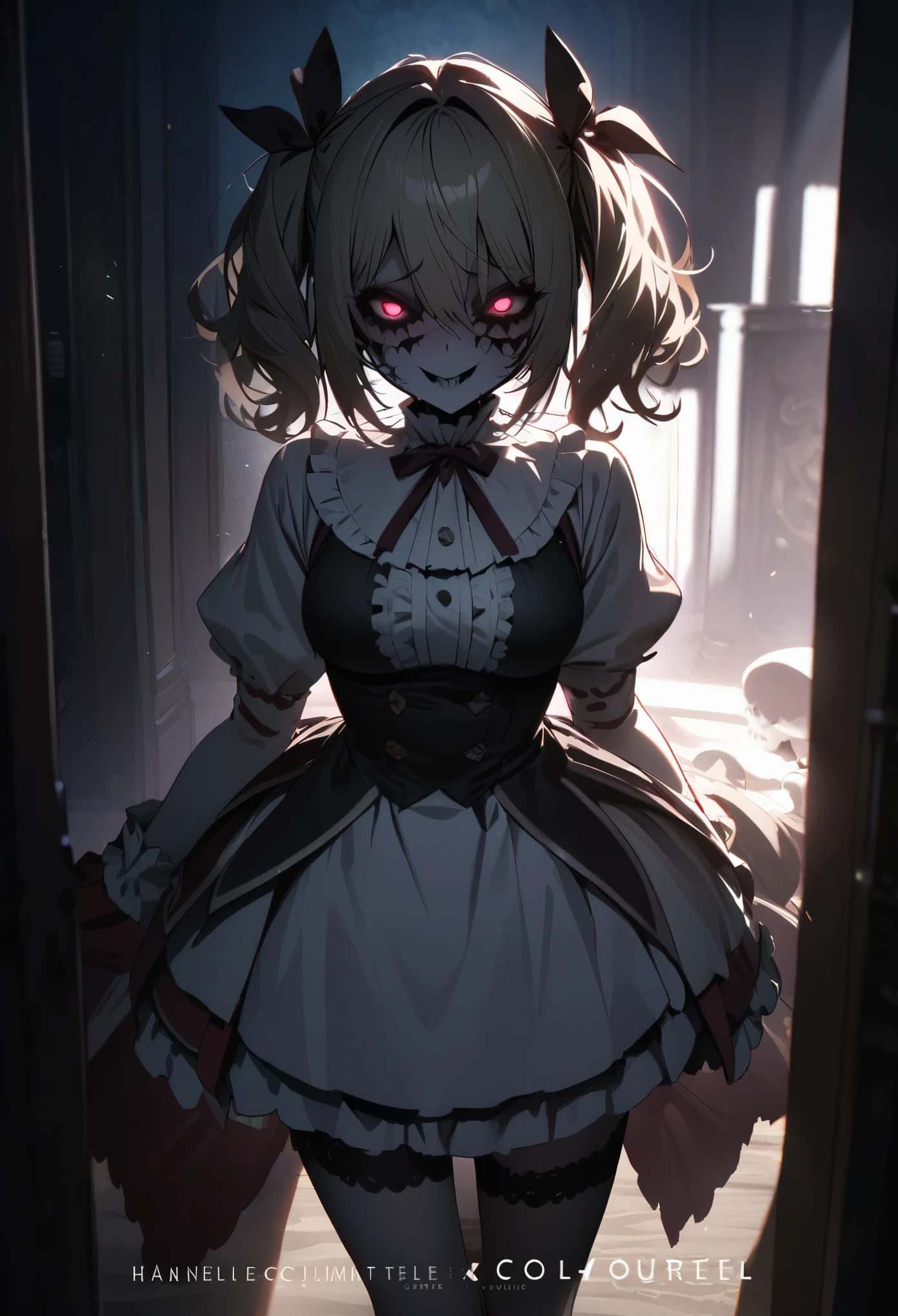 cover page, highres, paid reward available, unparalleled masterpiece, terrifying tale, Hansel and Gretel perfect anatomy, good lighting, volumetric lighting, cinematic shadow,