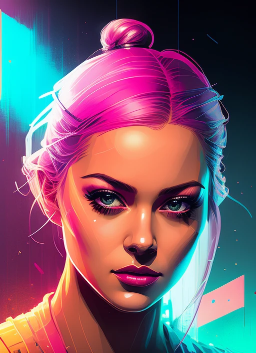 estilo snthwve nvinkpunk mulher atriz segurando as mascaras da tragedia e comedia do teatro, (hallucinating colorful soap bubbles), por Jeremy Mann, por Sandra Chevier, por Dave Mckean e Richard Avedon e Maciej Kuciara, punk rock, garota tanque, Altamente detalhado, 8k