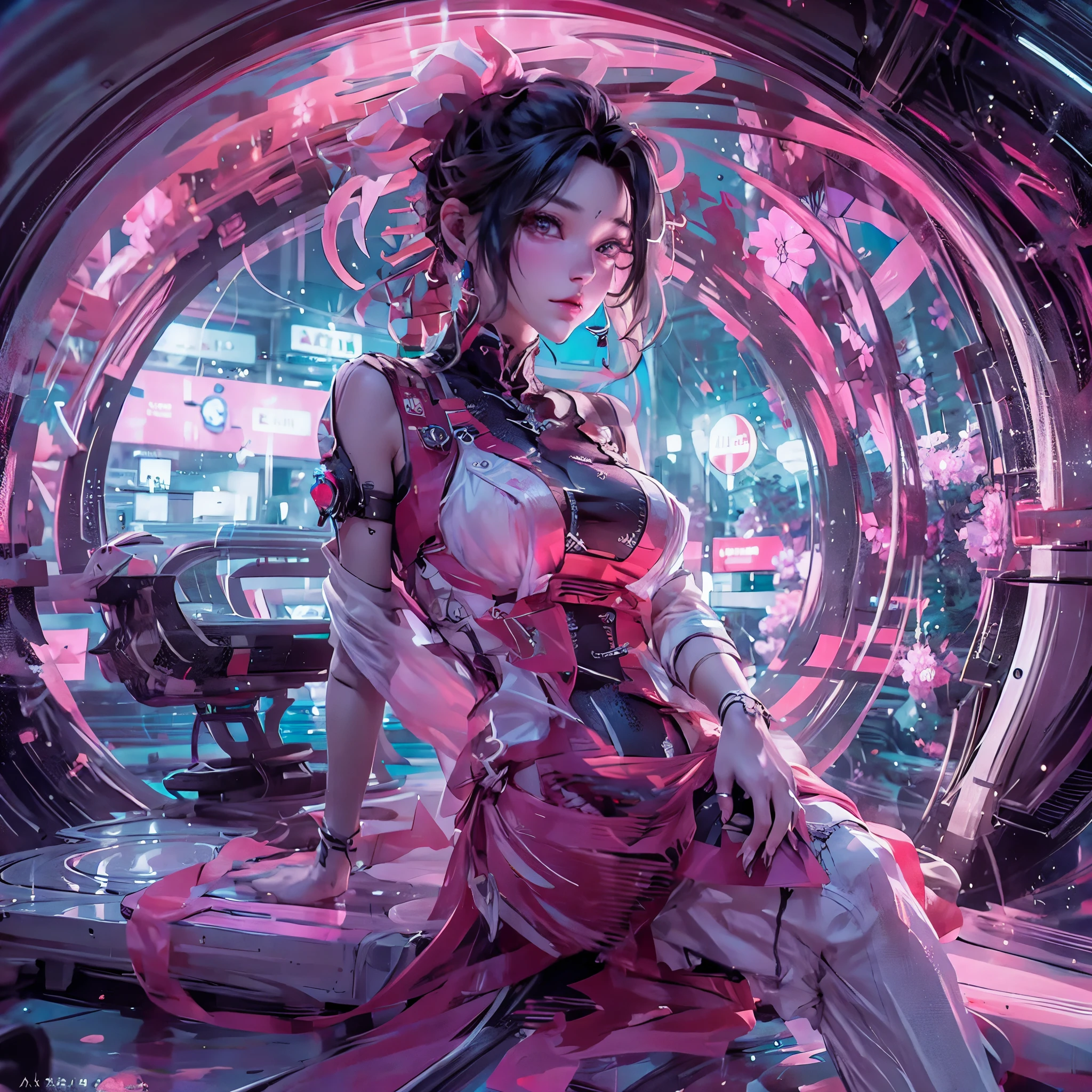 ###A Task {white |black |red |blue |pink} car {Open legs, view of pubic hair, |1 sexy girl in transparent clothes, |cyberpunk, car, |Mandala, fractal, |Full female body, | Mandala and flower tattoos} ### B Task {seductive pose, |well detailed graphics, |nice breasts, |naked breasts, |open} ### C Task {close-up, |women in white dress with engineering elements, |city of the future, |anime character, |full-length art} ### D Task {{pink sunset, |city in the background, |Luxurious style, | Hyper-detailed, |ultra-realistic, |cinematic, |neon lighting, |unreal engine, |RTX --ar 2:3}.