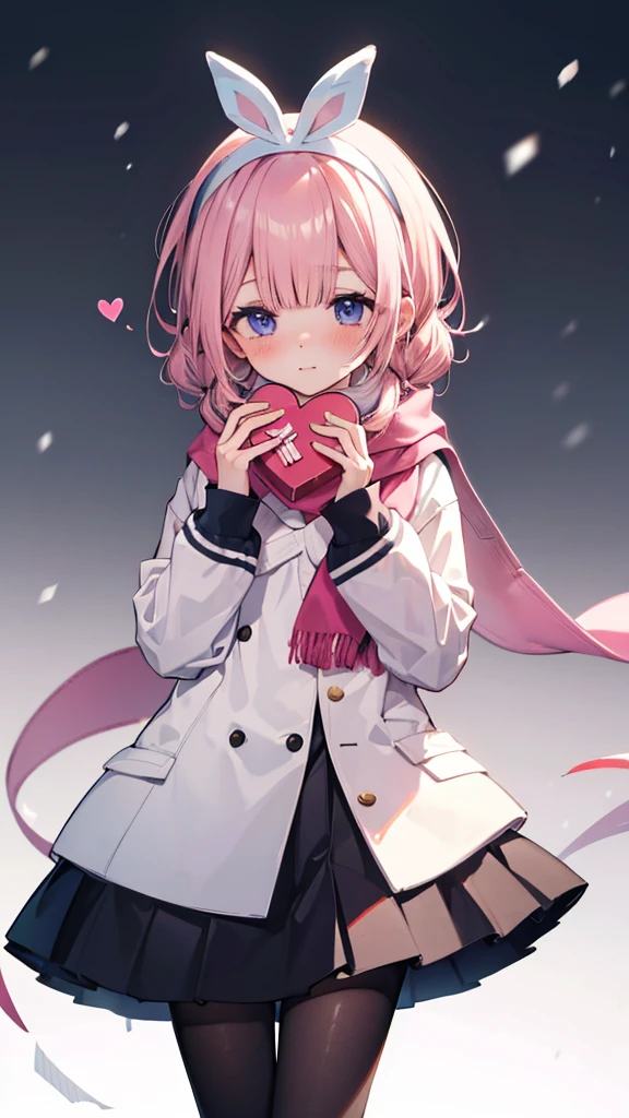 、、Shyness、blush、embarrassing、blush、、、skirt、snow原、、snow、cold、scarf、scarfを巻く、降snow高解像度、Full HD、8K quality、、、droopy eyes、、、eye highlights、lively eyes、clear eyes、beautiful eyeouth、avert your eyes、embarrassing、blush、、eye highlights、、、eye highlights、めちゃくちゃbeautiful eyes、Black tights with pink lines、、、Stretch your hands out in front of you、Handing、ものをhand over、valentine's day、チョコレートをhand over、両手でheart型のチョコレートを持つ、heart、confession、hand over、give、reach out to the front、両手でgive、bow、please、entreaty、Top of the head