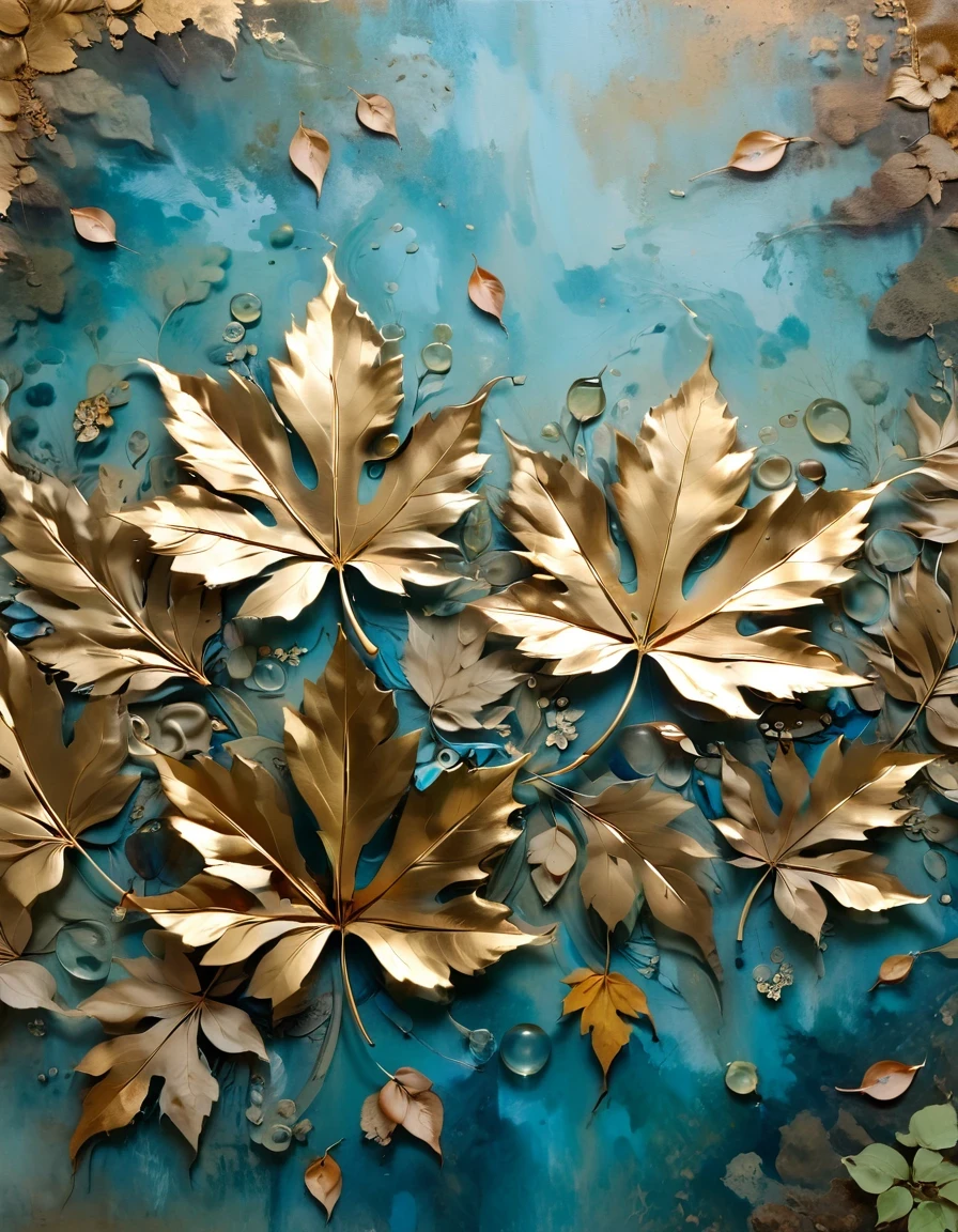 gold leaf art