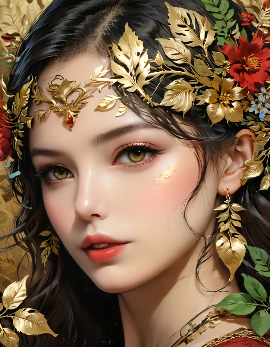 gold leaf art