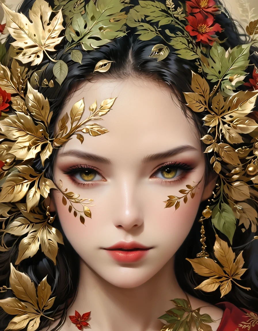 gold leaf art