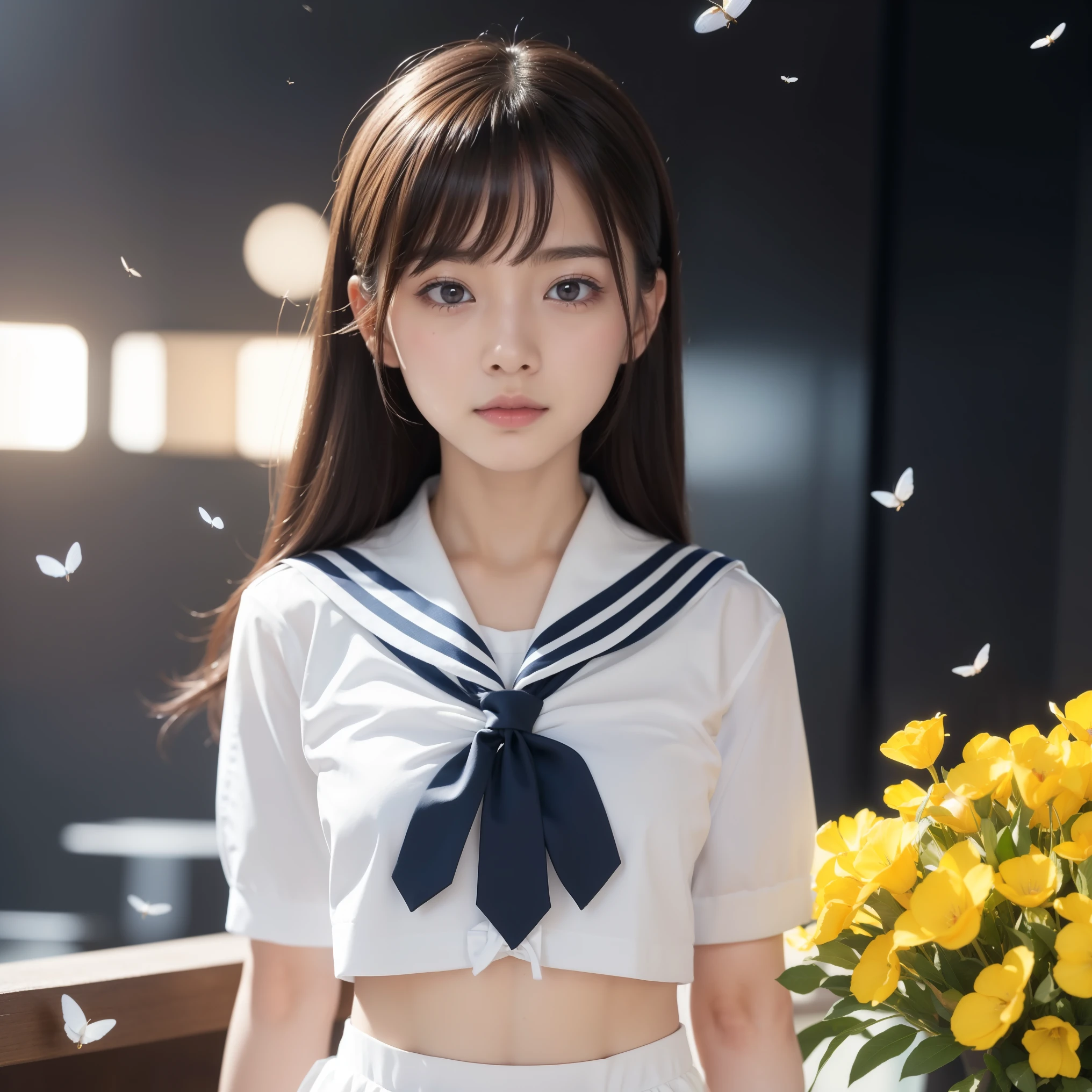 sailor suit、embarrassing、one beautiful woman、detailed face、fine hands、thin legs、(debris flies, highest quality:1.2), 8K, official art, chest、cute、I can see your pants、pull the skirt、 planet, trending on cgstation, 太陽系外planet, official art, mar planet, Sakimi-chan, Five Fingers Photos'body of, Full body Esbian、sailor suitの美しさ、cool look、 (masterpiece) (highest quality) (get used to it) (8K) (movie lighting) (sharp focus) (complicated)black hair、14 years old、小さいchest、laughter、incredibly stupid, (beautiful girl, cute face, turn back, gold ornaments in hair、naked、chestのクローズアップ, gardenia, Viola family, space , looking at the viewer, film grain, chromatic aberration, オッパイsharp focus, face light, dynamic lighting, cinematic lighting, get used to itな目と顔, (cute tie、1 part:1.2)
information