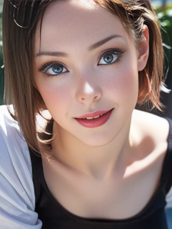 (best quality, 8k, highres, photorealistic:2.0), (solo, one girl:2.0),(photo taken using flash:1.9),(brighten up women:1.8),(ultimate beautiful girl:2.0),(shiny skin),(oily skin),(blonde hair:1.7),(short hairstyle:1.5),(cool beauty:2.0),Blush brown makeup , dark eye makeup , use pink glossy lipstick,(big beady eyes girl:1.5),(droopy-eyes girl:1.5),(blue eyes:1.5),(thin girl:1.5),( girl:1.5),(sex appeal:1.3),(sweet smelling girl),(she works for low wages:1.5),(kind-hearted woman:1.5),(she has a nice smile),(woman with a happy look:1.3),(she is very sociable),(from a very poor family:1.5),(virgin girl),(She is a secret pervert.),(she covertly lewd),(she looks so erotic),(Preserve virginity for devout Christians),chuuChloe,(woman with very soft breasts),(woman fantasizing about sex:1.3),(allurement),(impressive eyes:1.5),(clean girl),(affability),(cute smile),(good personality),(puff out chest),(serious personality),(tight sheer knit sweater),(wants sex),(want to masturbate),(want to have sex forcibly),(skinny pants),(insists on the chest),(Big nipples hard erect inside clothes:1.1),(relaxing time)