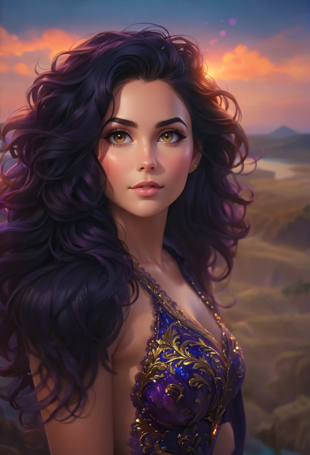 chef-d'artwork, best quality, (fond d'Extremely detailed Unity 8k CG display), (best quality), (Meilleure illustration), (meilleure ombre), absurdes, Realistic Lighting, (Abyss), beautiful detailed glow, illustration de PeterMohrBacher,
