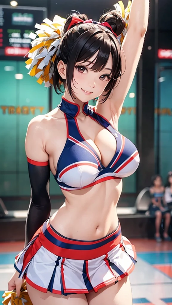 Tifa nipple tits shower (RAW shooting:1.2)、(realistic:1.4)、(masterpiece:1.3)、(highest quality:1.4)、beautiful japanese woman、7 head and body、Beautiful eyes in every detail、eyelash、beautiful double eyelids、eye shadow、perfect eye makeup、alone、cute、(cute:1.2)、(A smile full of happiness:1.4)、gentle smile、excited look、(short bob:1.2)、fluffy hair、(angle from below:1.3)、(full body shot)、more skin、(big breasts:1.3)、beautiful breasts、(cleavage)、(Cheerleader:1.5)、(mini skirt)、Topless 美しくてthin legs、(beautiful woman with perfect figure:1.3)、shiny skin、(A dynamic pose reminiscent of cheerleading:1.5)、(He has a big pom-pom in each hand.:1.3)、look at the camera、love hotel、at night、illumination、sexy navel、beautiful armpits、thin legs、thin eyebrows、(Very sexy:1.3)、Bokeh、obscene、erotic、(perfect anatomy:1.2)、shy look tits揉む