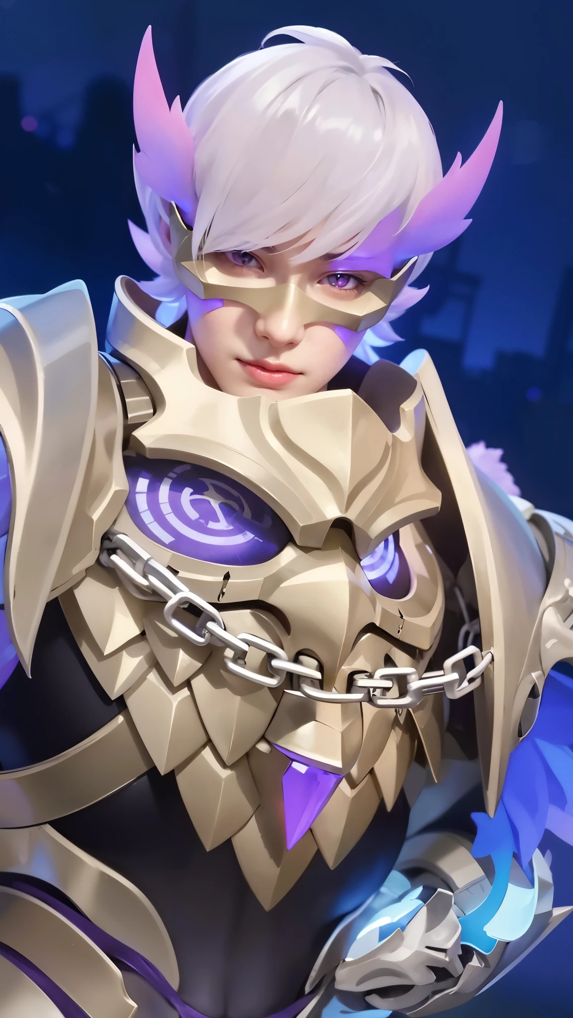a close up of a boy in a costume with and mask, king of time reaper, mobile wallpaper, 8 k hd wallpaperjpeg artifact, 8k hd wallpaperjpeg artifact, mobile legends, official splash art, 8k, ultra hd, ultra detailed texture, hyper realistic, masterpiece, detailed texture, detailed face, detailed skin, detailed lighting, (photorealistic:1.5), best quality, beautiful lighting, cinematic lighting, professional lighting, ultra highres, realistic, detailed hair, real hair, high quality, (realskin:1.5), extremely detailed, finely detail, ultra-detailed
