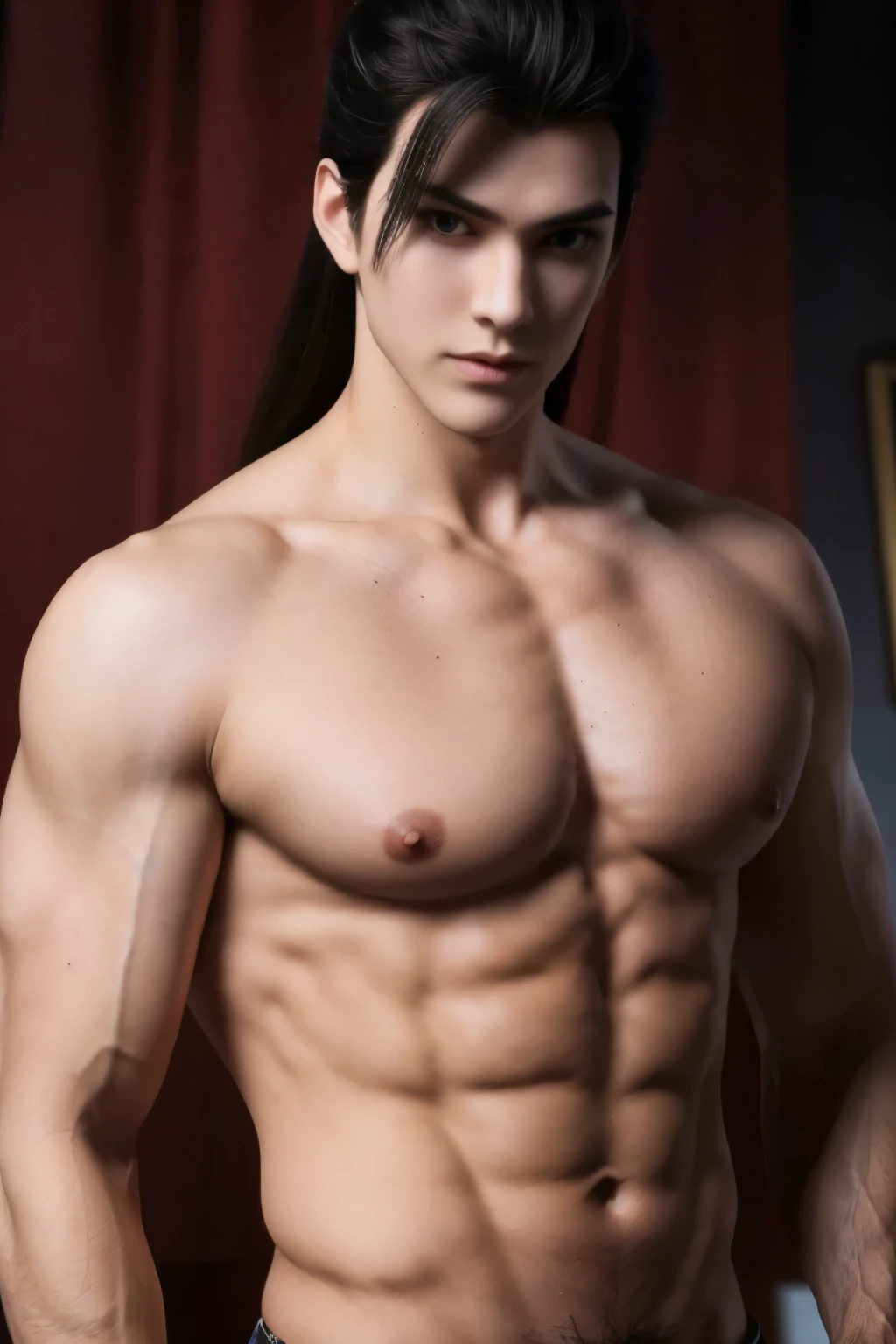 best quality,detailed background,1boy,nsfw,perfect body