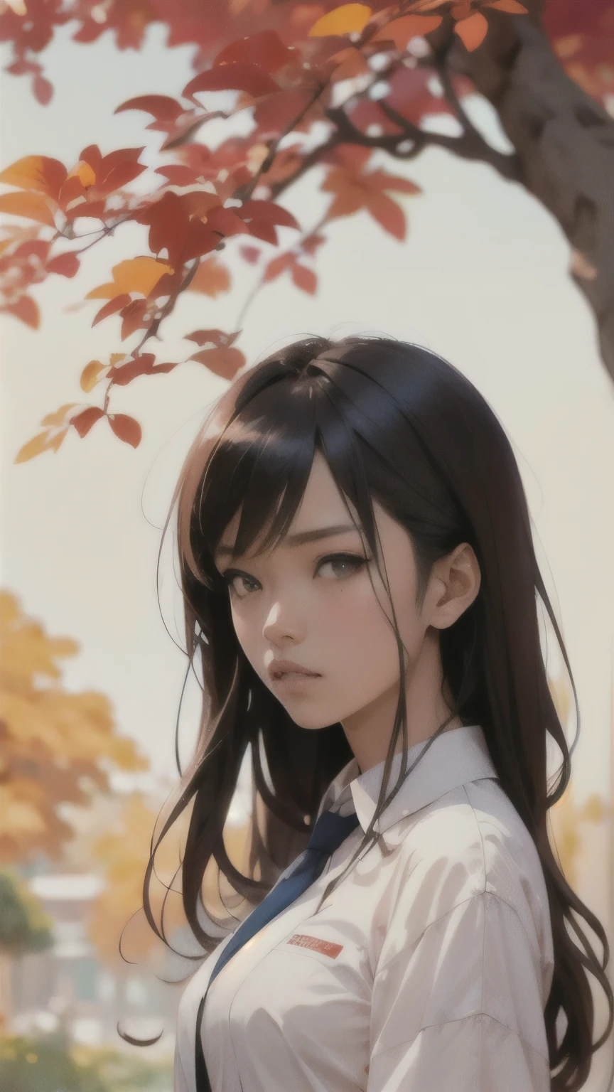 kurisu makise steins gate anime, atmospheric, elegant portrait, super highly detailed, professional digital painting, artstation, concept art, 8k, art by wlop, artgerm and alphonse mucha and eiichiro oda shinkai makoto vibrant Studio ghibli kyoto animation hideaki anno Sakimichan Stanley Artgerm Lau Rossdraws James Jean Marc Simonetti, fashion,(business suit), man, closed mouth