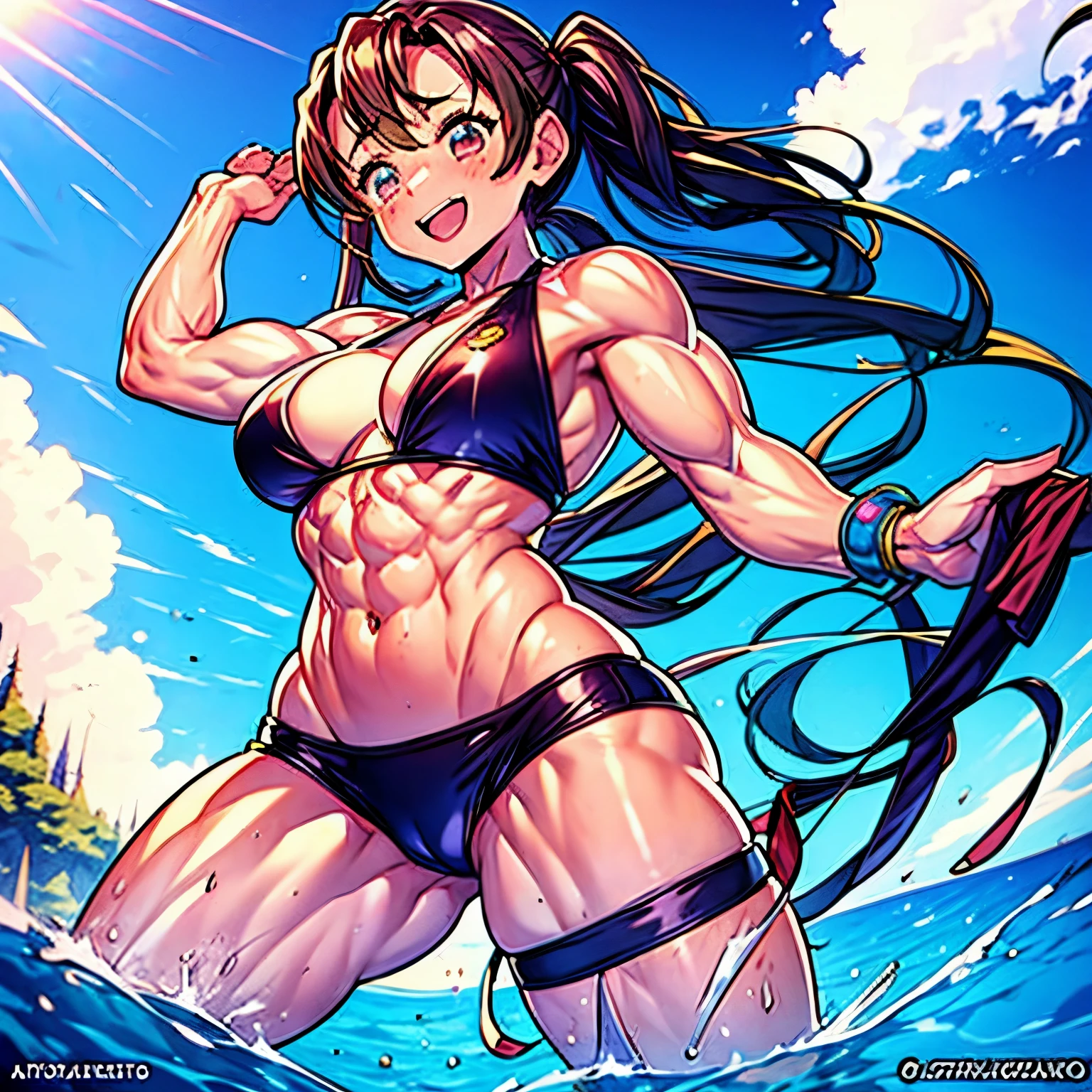 muscular bikini mitsuri