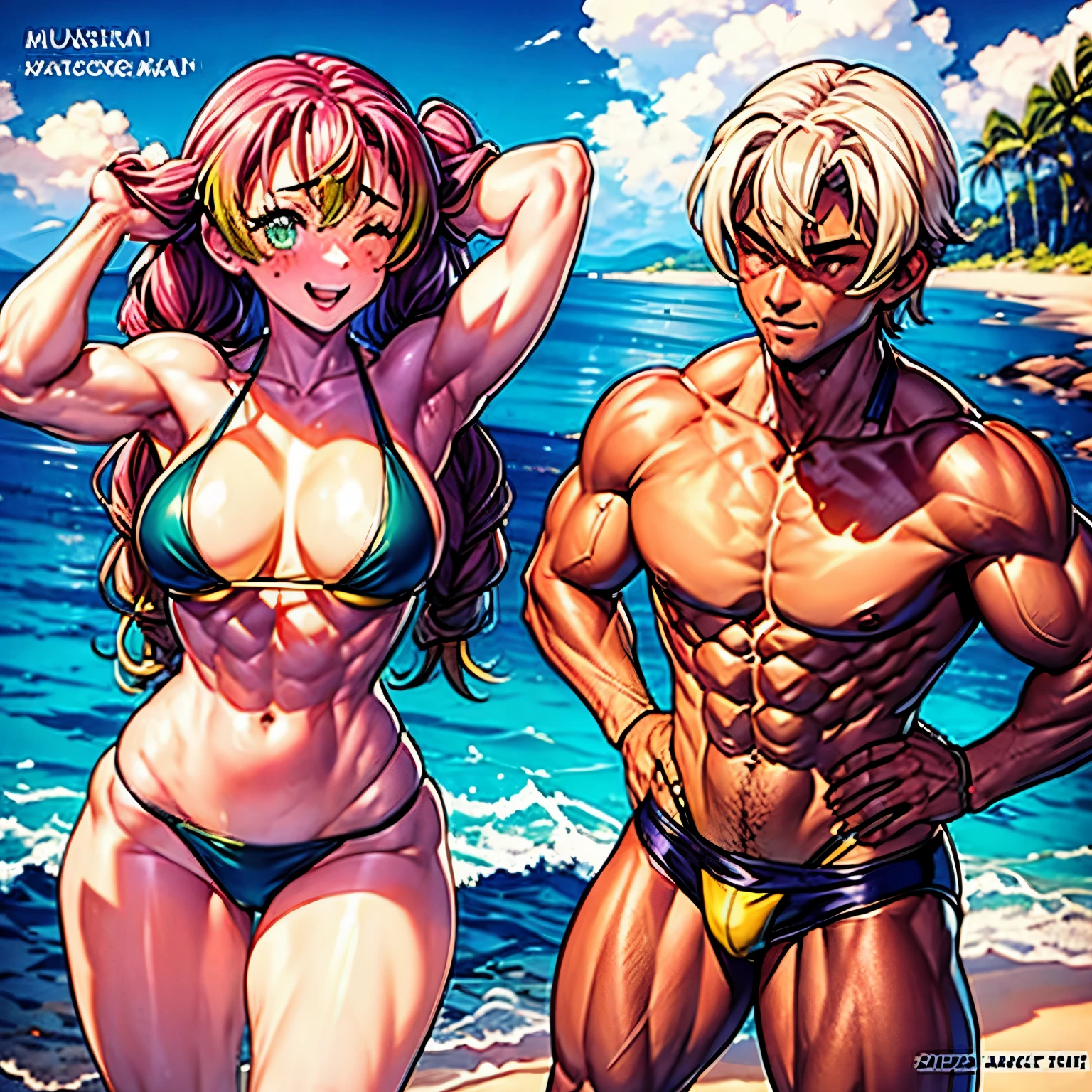 muscular bikini mitsuri 