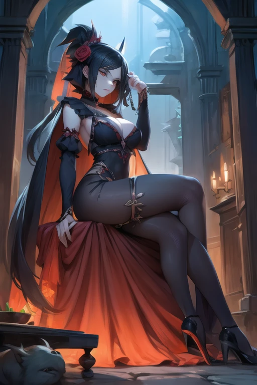 7 deadly sins, sloth, rare, cursed maiden, beautiful woman,