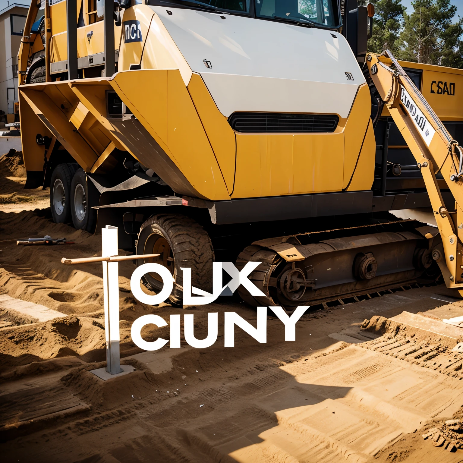 Logo for construction company