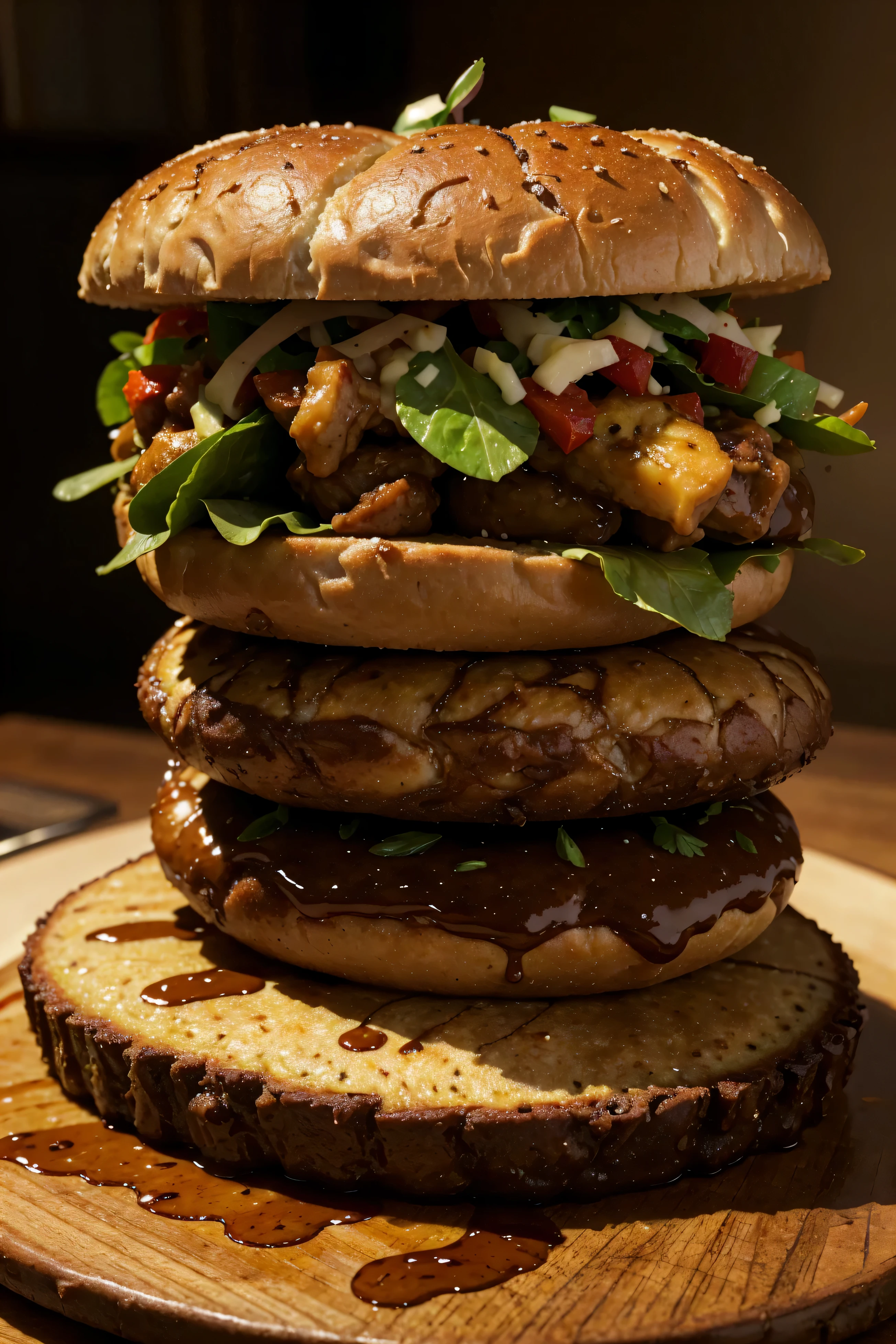 (best quality, 4k, 8k, highres, masterpiece:1.2), ultra-detailed, (realistic, photorealistic, photo-realistic:1.37), food, aesthetic, hyper-realistic, ultra-rendering, ultra-detail, wallpaper, 16K resolution, textures, mouthwatering, savory, colorful, tantalizing, appetizing, fresh, vibrant, delicious, tasty, visually appealing, high definition, lifelike, intricate, intricate details, succulent, mouthwatering cuisine, gourmet, culinary expertise, top-notch presentation, exquisite plating, artistic arrangement, divine flavors, heavenly aromas, culinary sensations, symphony of tastes and textures, rich and decadent, masterfully crafted dishes, culinary masterpiece, fine dining experience, food for the senses, sensorial delight, gastronomic adventure, food art, food photography.