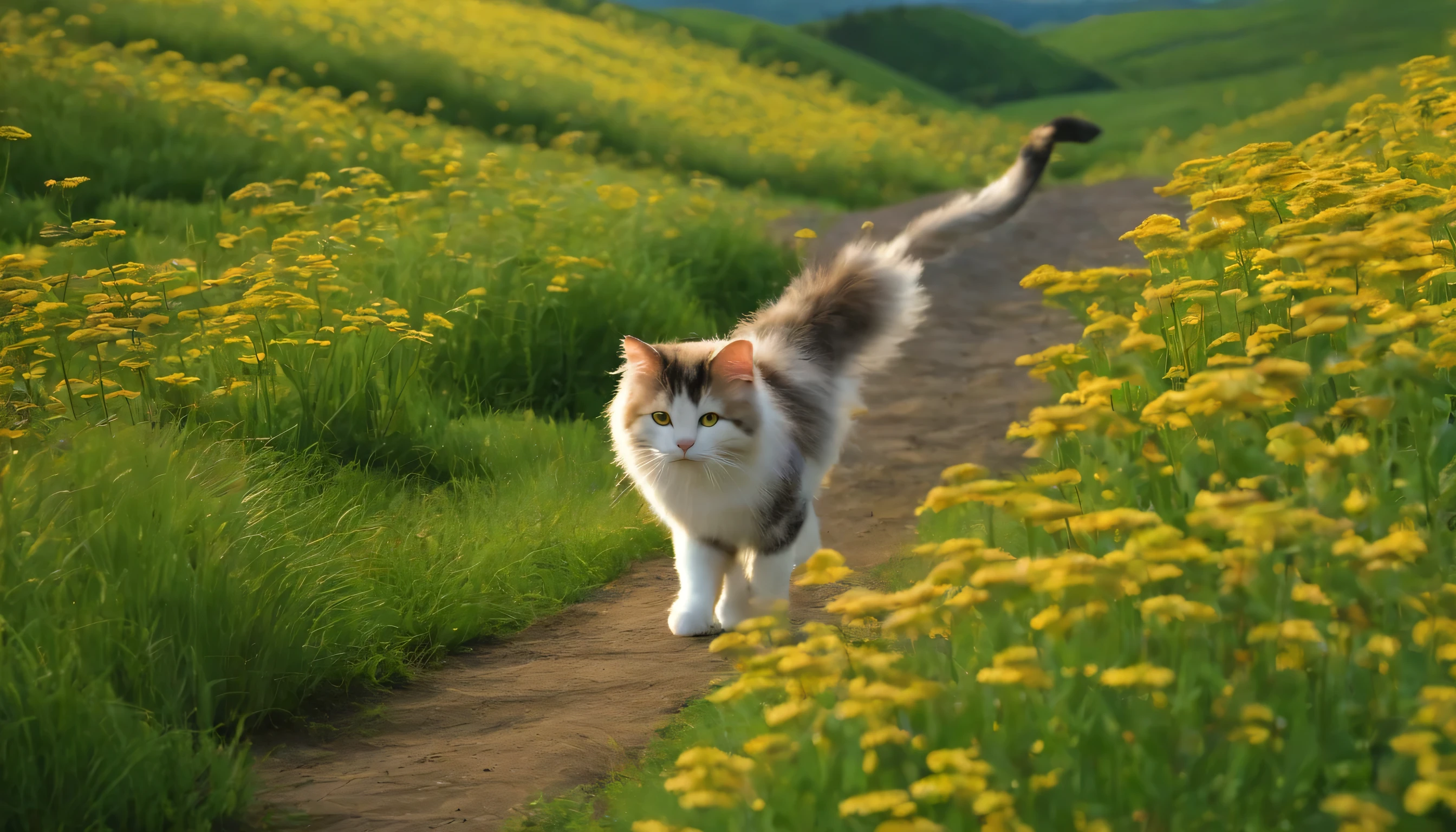 Hayao Miyazaki ,Cat,The vast land and nature of Hokkaido